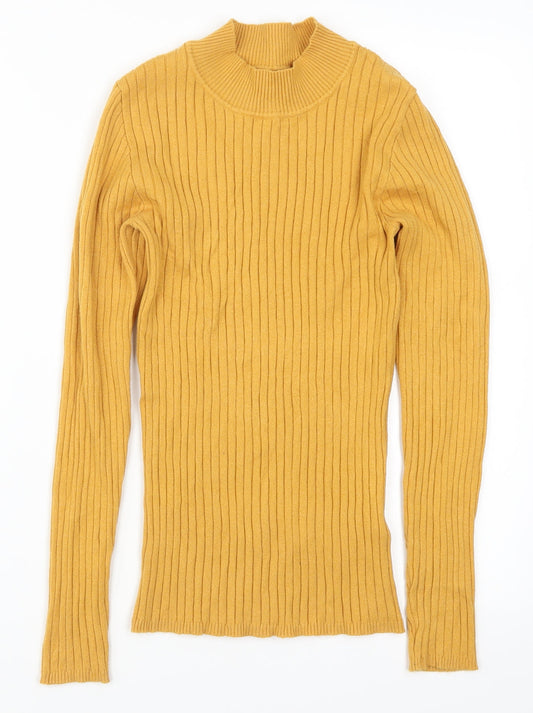 Primark Womens Orange Pullover Jumper Size 10