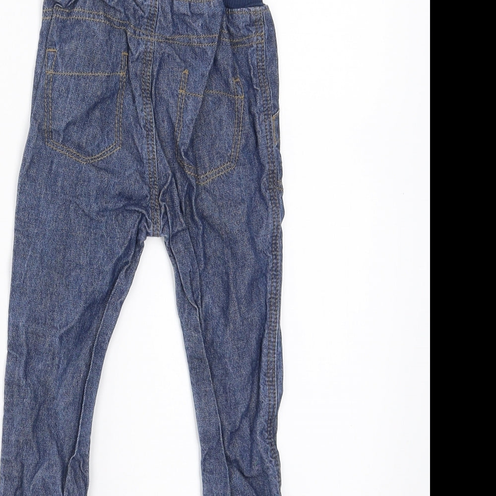 George Baby Blue Denim Jogger Jeans Size 6-9 Months