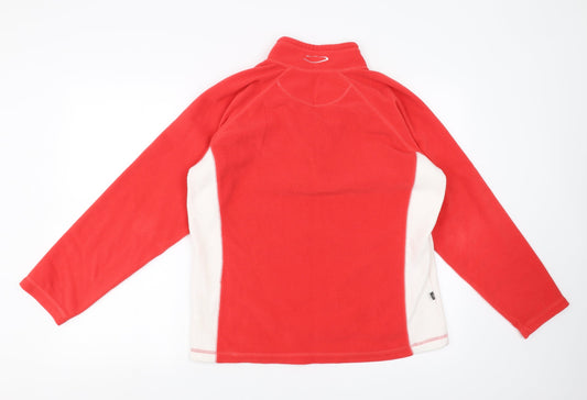 Mountain Life Womens Red Pullover Jumper Size 12