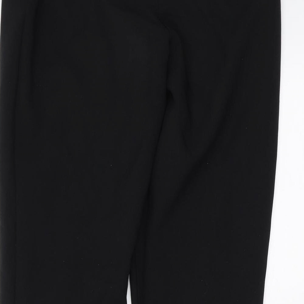 Primark Womens Black Trousers Size 10 L29 in