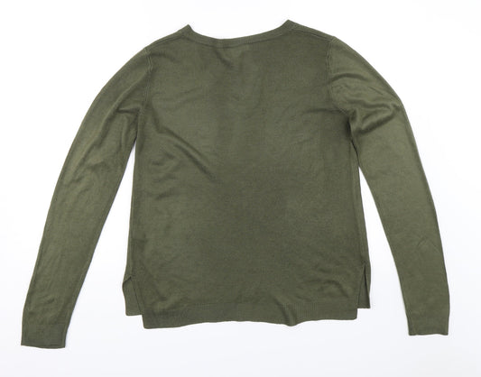 Atmosphere Womens Green Pullover Jumper Size 10