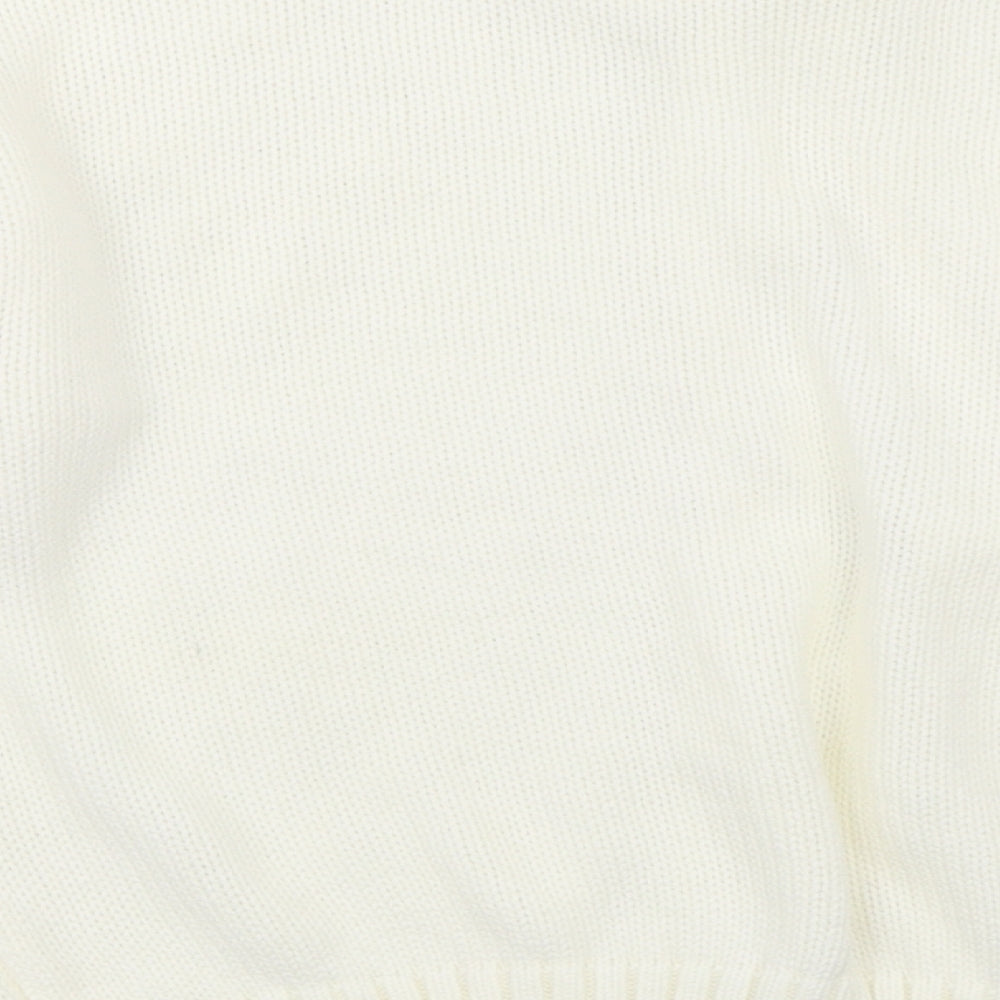 Honeybells Womens Ivory Cardigan Jumper Size 6