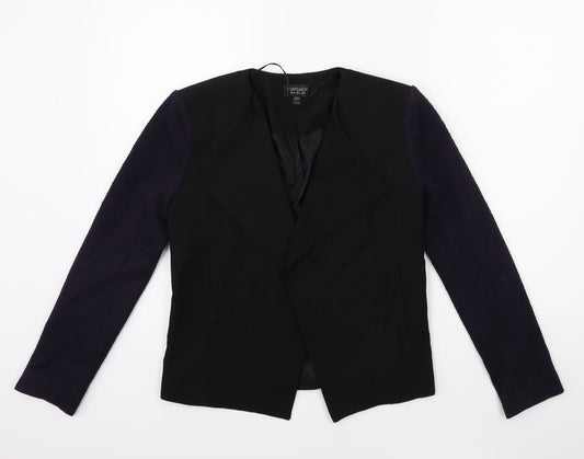 Womens UK Size 8 Topshop Black Jacket