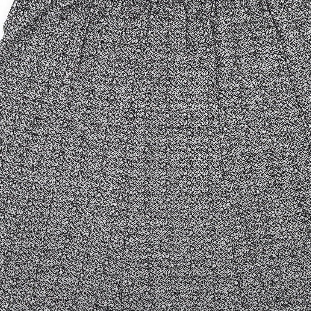Autonomy Womens Grey   A-Line Skirt Size 16