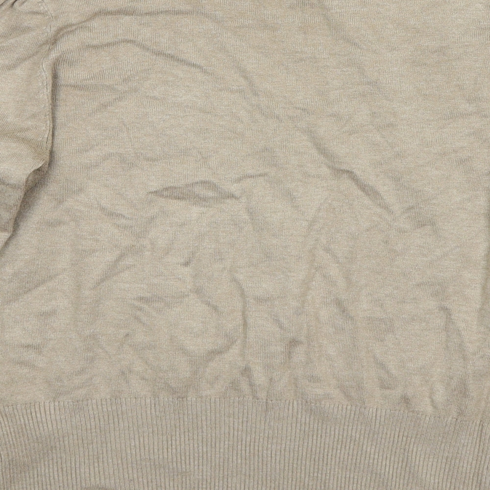 Marks and Spencer Womens Brown Pullover Jumper Size 14