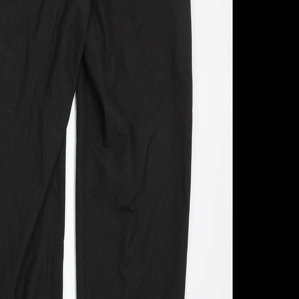 Womens UK Size 34 BHS Regular Fit Brown Trousers