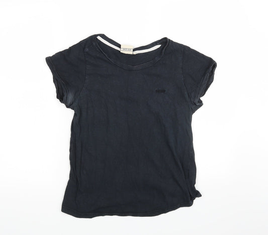 Womens UK Size 16 Lee Cooper Blue Basic T-Shirt