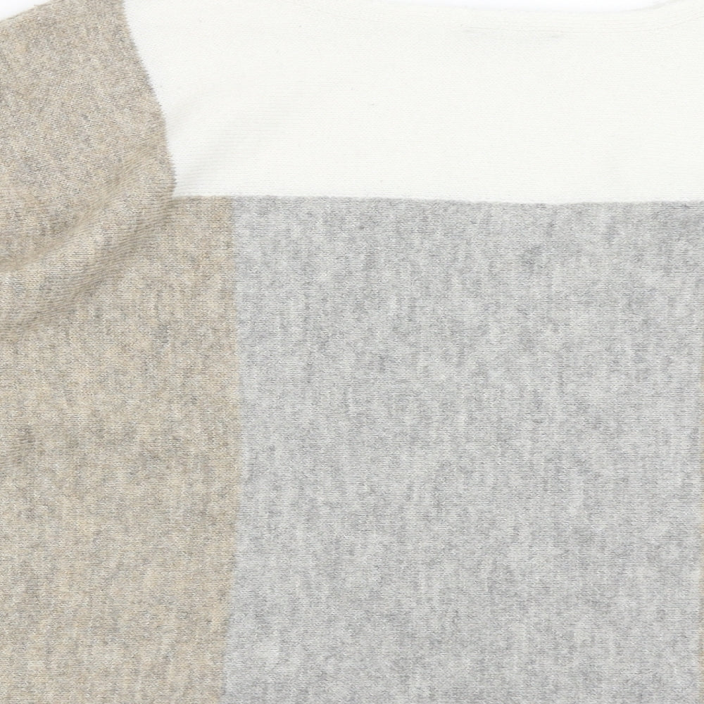 George Mens Grey Pullover Jumper Size M