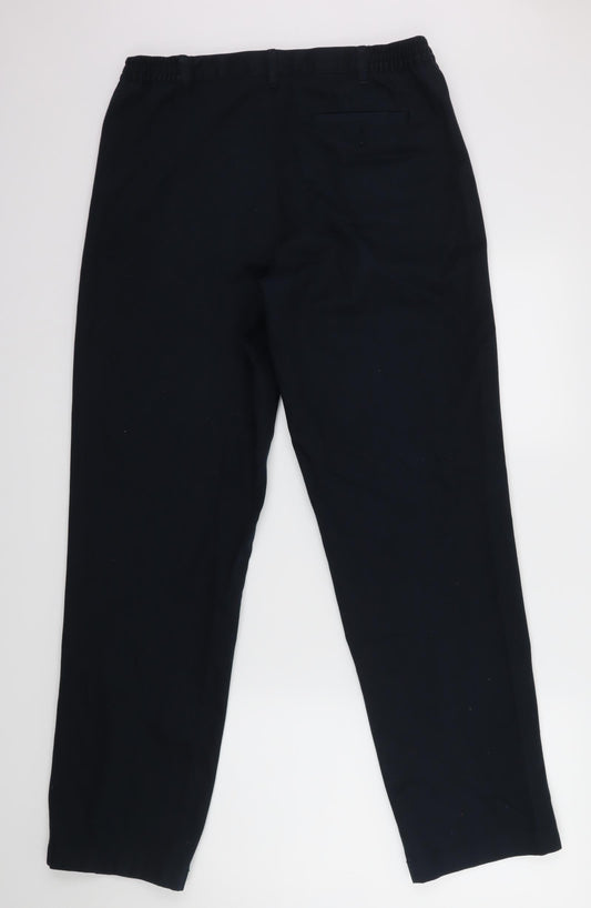 Debenhams Mens Blue Dress Pants Trousers Size 34 L31 in