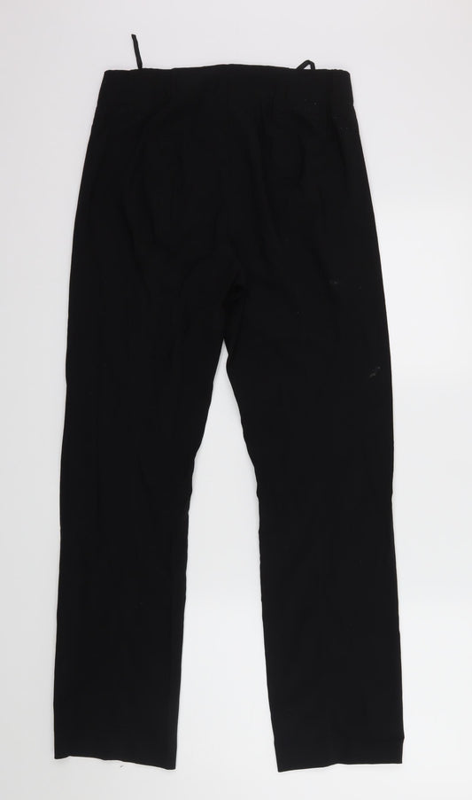 Womens UK Size 16 BPC Regular Fit Dress Pants Black Trousers