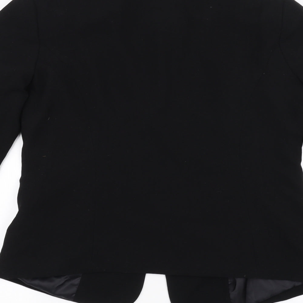 George Womens Black Jacket Size 12