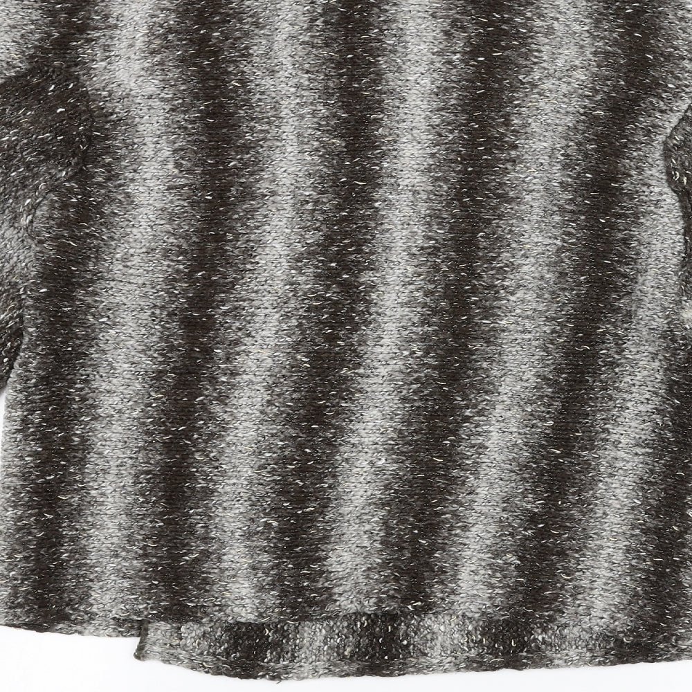 George Womens Brown Jacket Coatigan Size 12