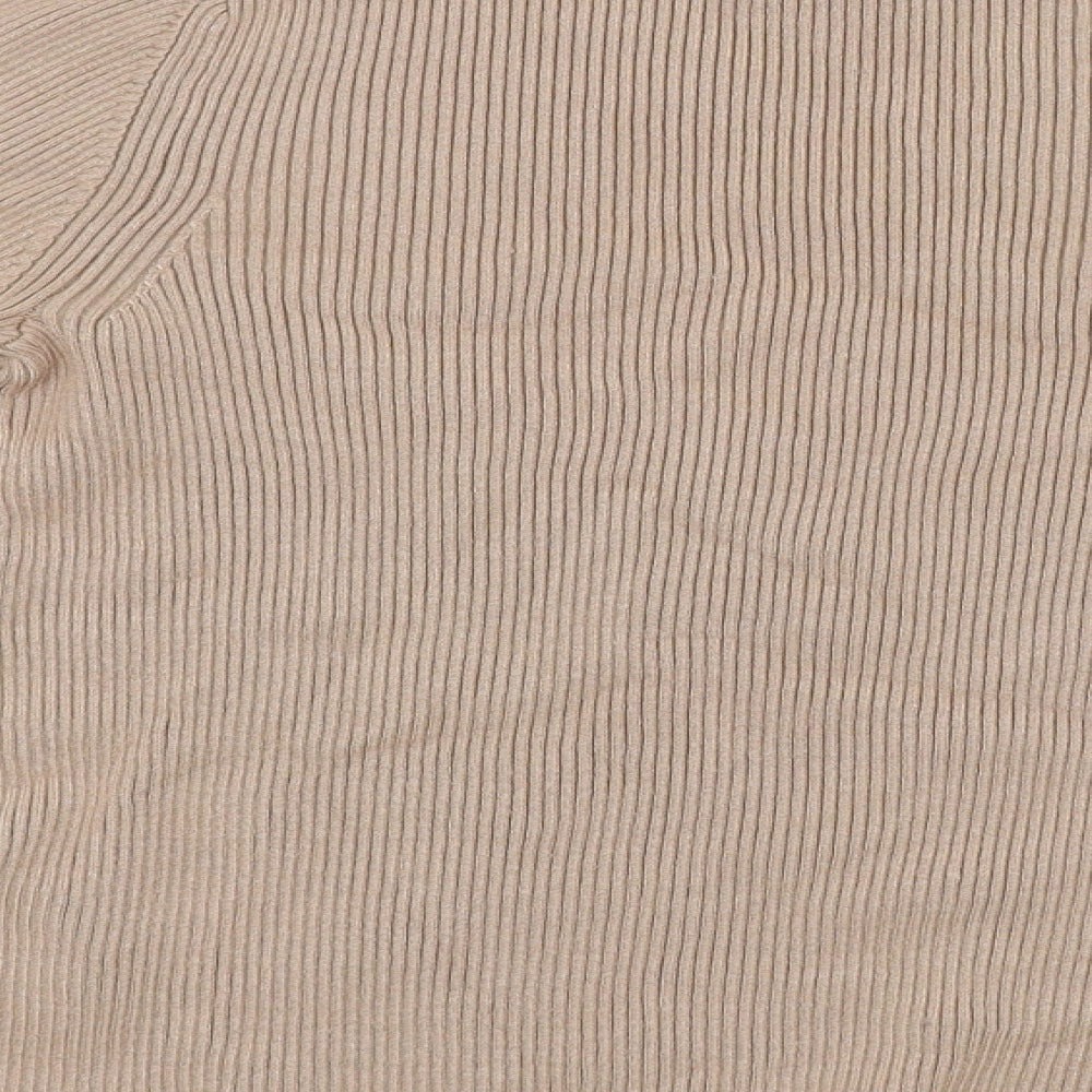 New Look Womens Beige Pullover Jumper Size 12
