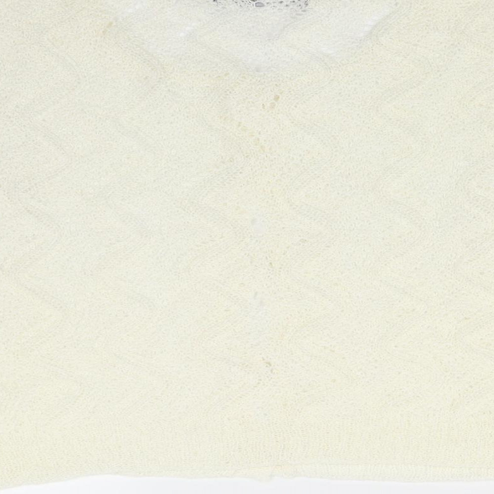 Atmosphere Womens White Cardigan Jumper Size 14