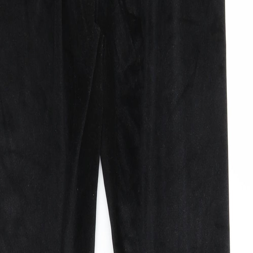 New Look Womens Black Trousers Size 12 L25 in