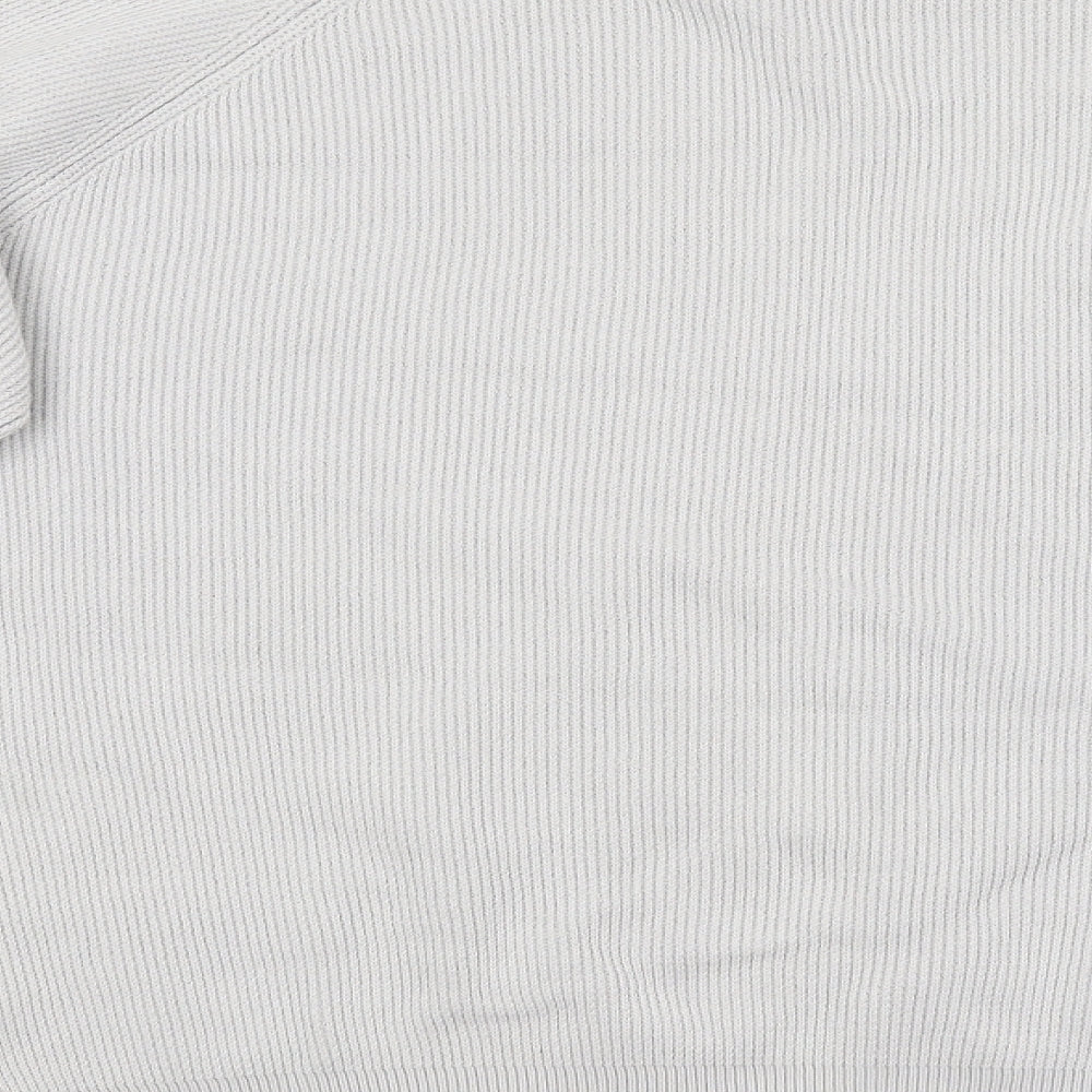 NEXT Mens Grey Knit Pullover Jumper Size M