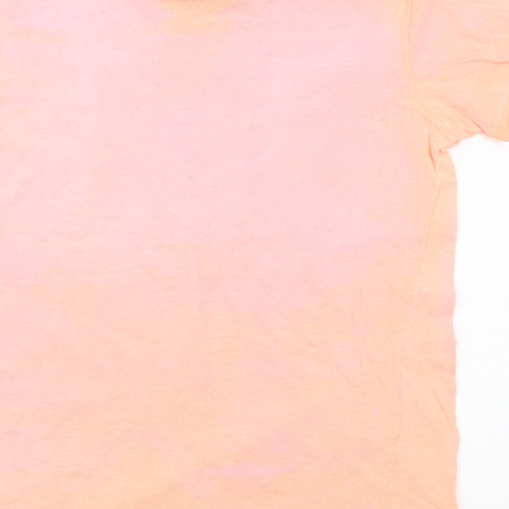 Matalan Boys Pink Batik Basic T-Shirt Size 12 Years