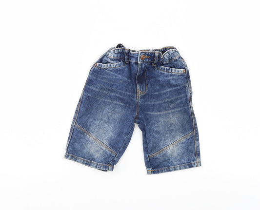 Denim & Co. Boys Blue Denim Cropped Jeans Size 6-7 Years