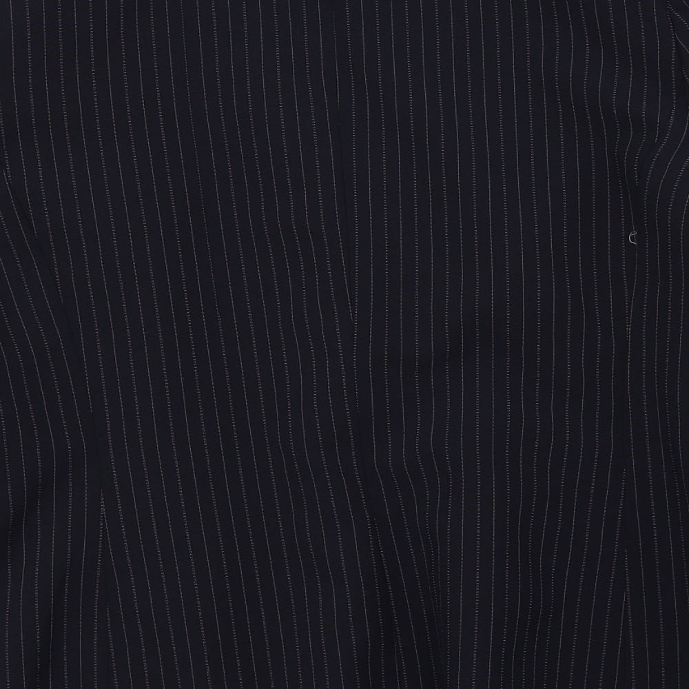 Dorothy Perkins Womens Blue Striped Jacket Suit Jacket Size 18