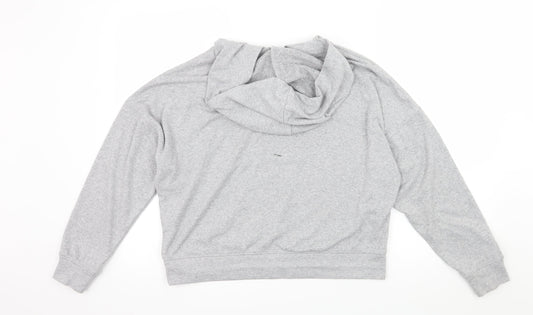 Womens UK Size S FOREVER 21 Grey Pullover Hoodie