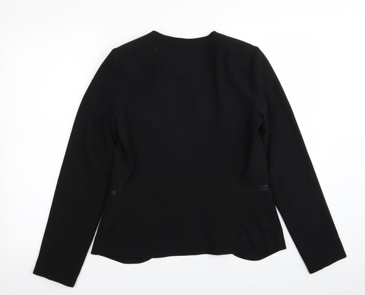 Promod Womens Black   Jacket Blazer Size 8