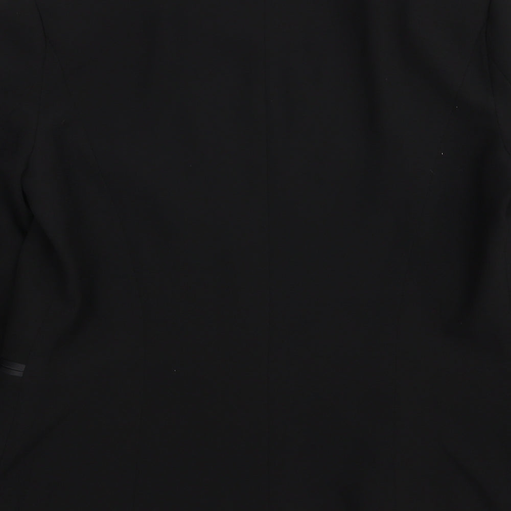 Promod Womens Black Jacket Blazer Size 8