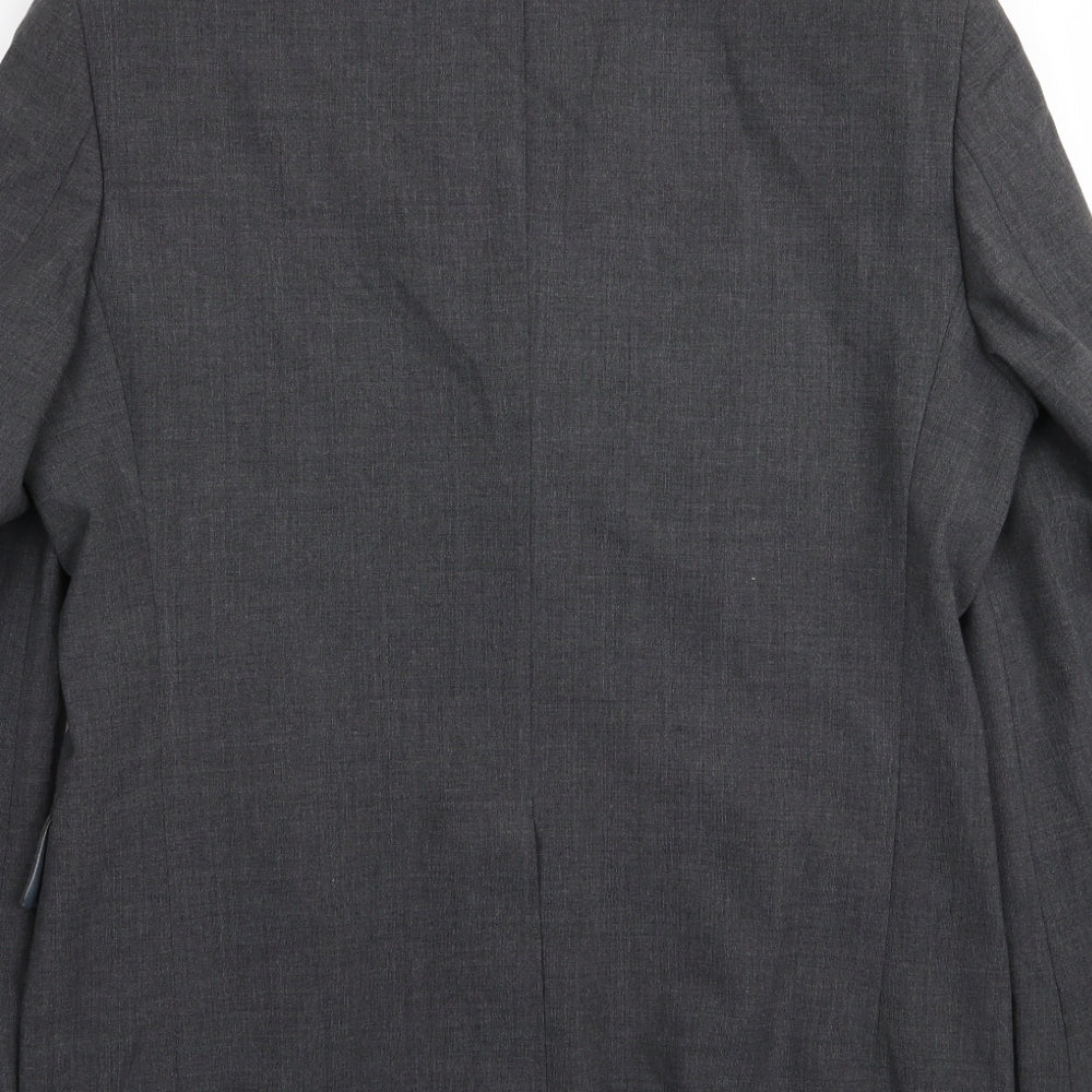 Mens UK Size 38 greenwoods Regular Grey Suit Jacket