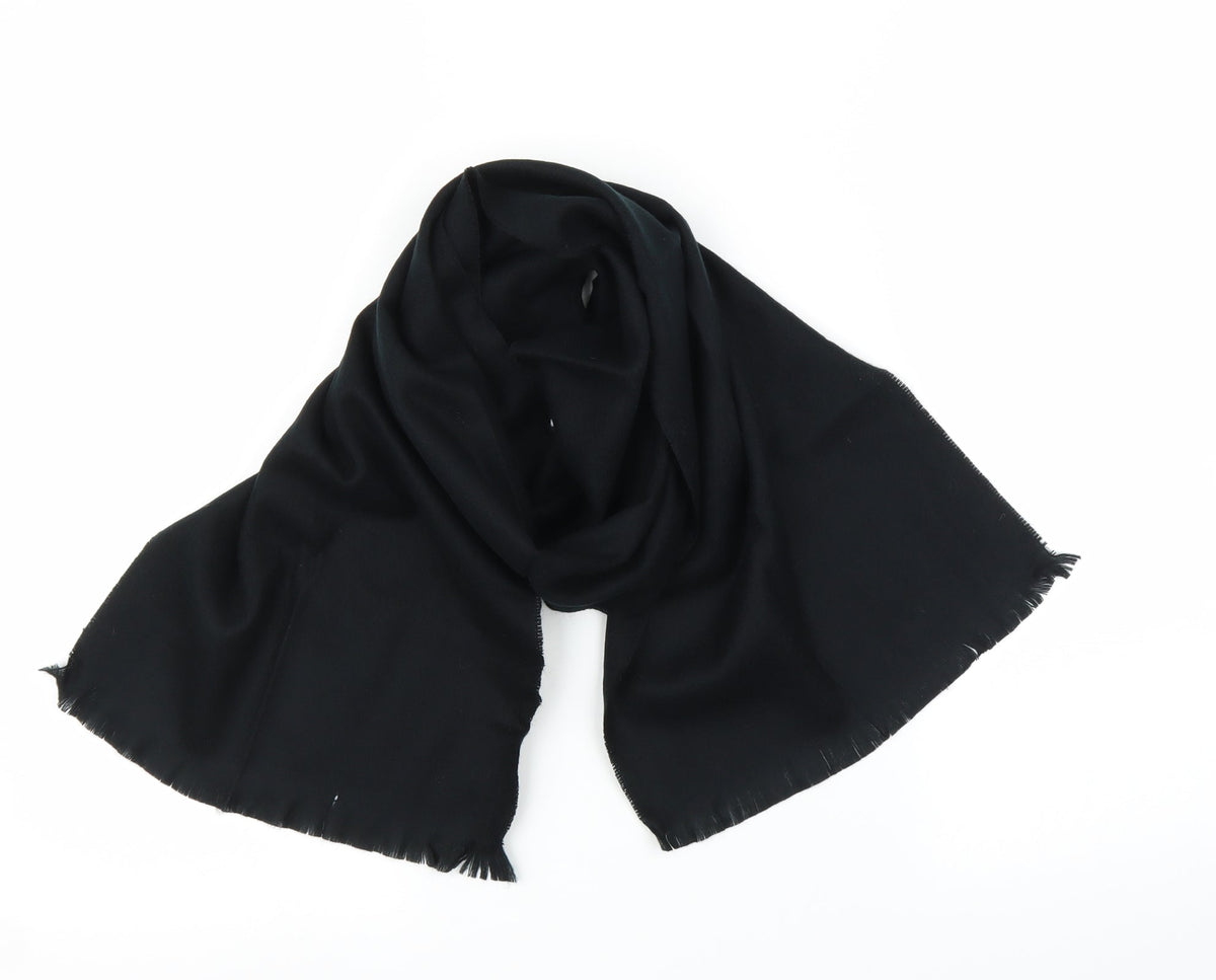 Preworn Womens Black Scarf