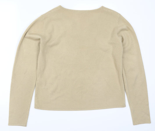 Atmosphere Womens Beige Pullover Jumper Size 14