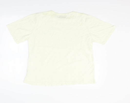 Womens UK Size M COUNTRY COLLECTION Beige Basic Polo