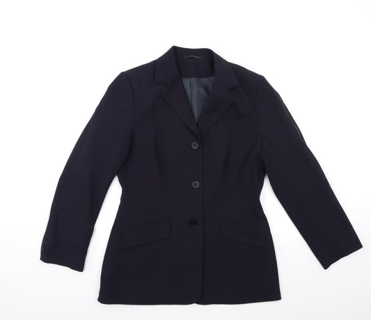 Next Womens Blue Jacket Blazer Size 10