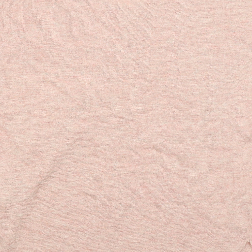 Womens UK Size XS Atmosphere Pink Basic T-Shirt