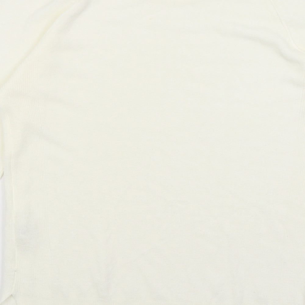 Atmosphere Womens White Pullover Jumper Size 14