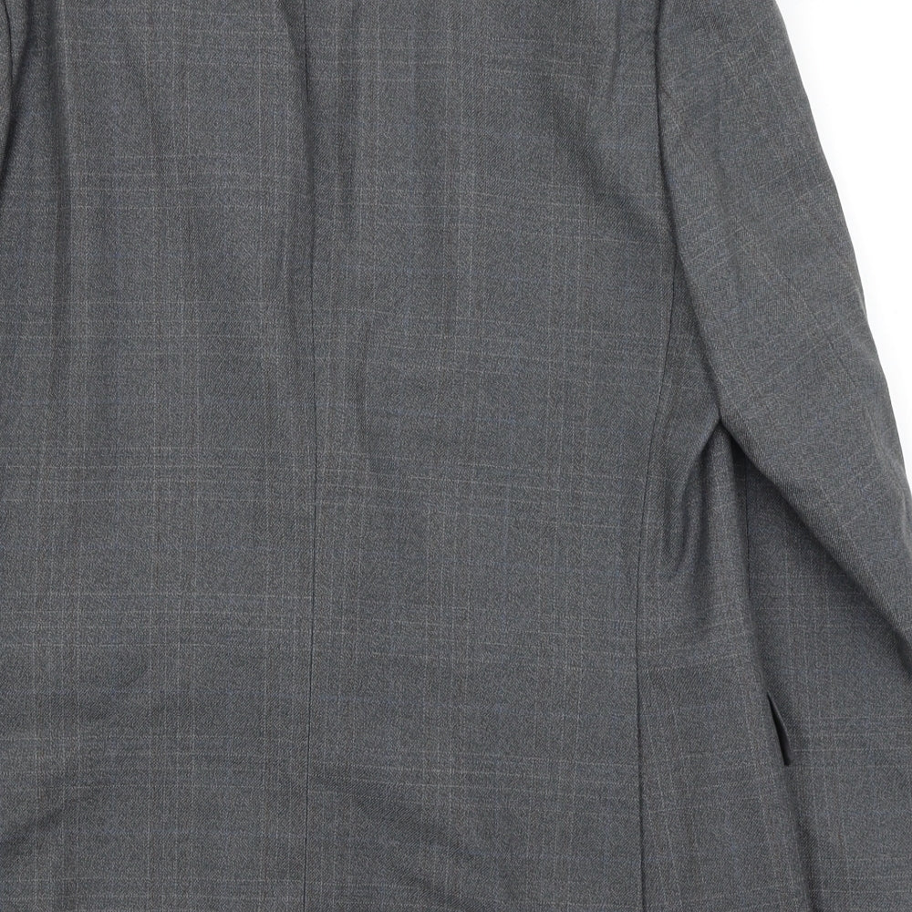 Mens UK Size M Dunn & Co Regular Grey Suit Jacket