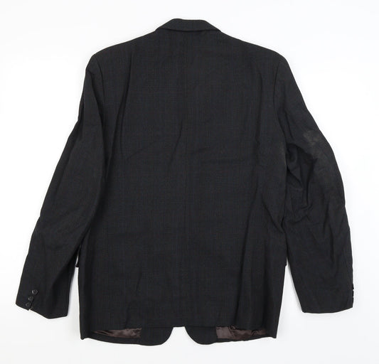 Mens UK Size M Preworn Regular Blue Suit Jacket