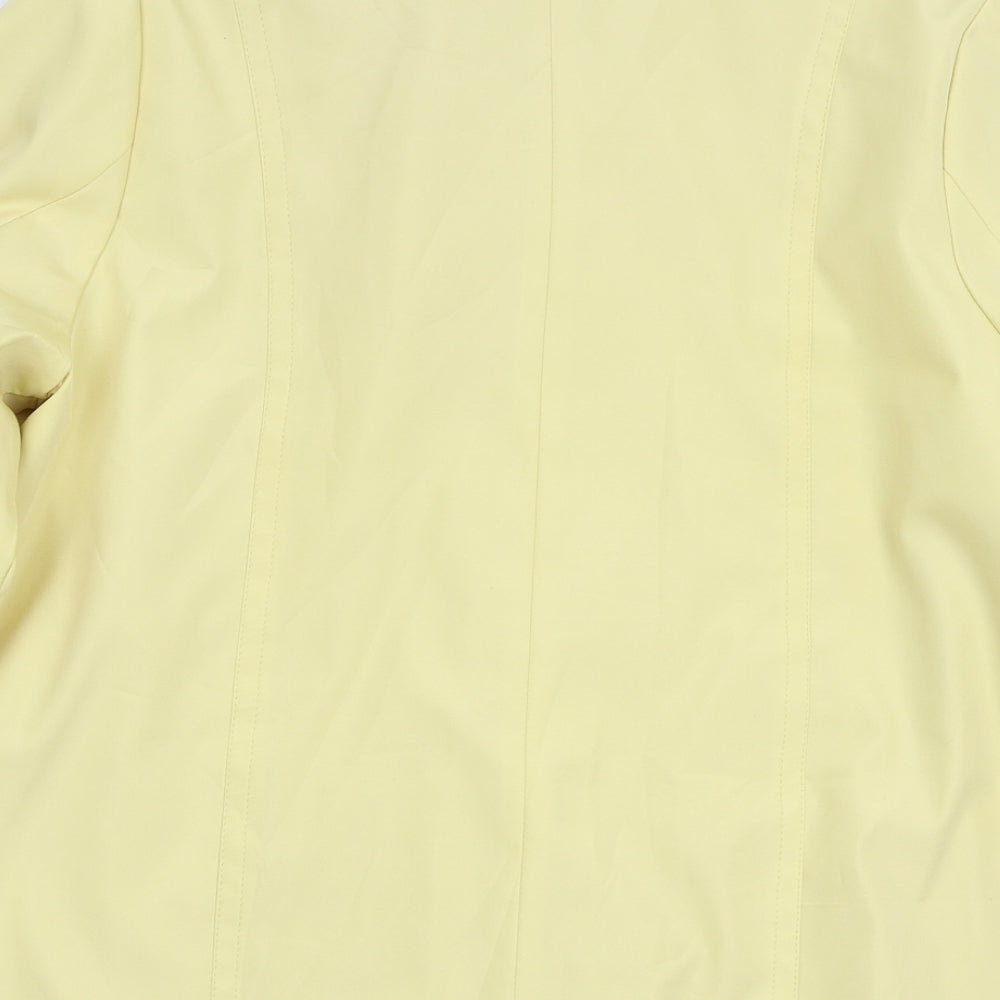 BM Womens Yellow Jacket Coat Size M