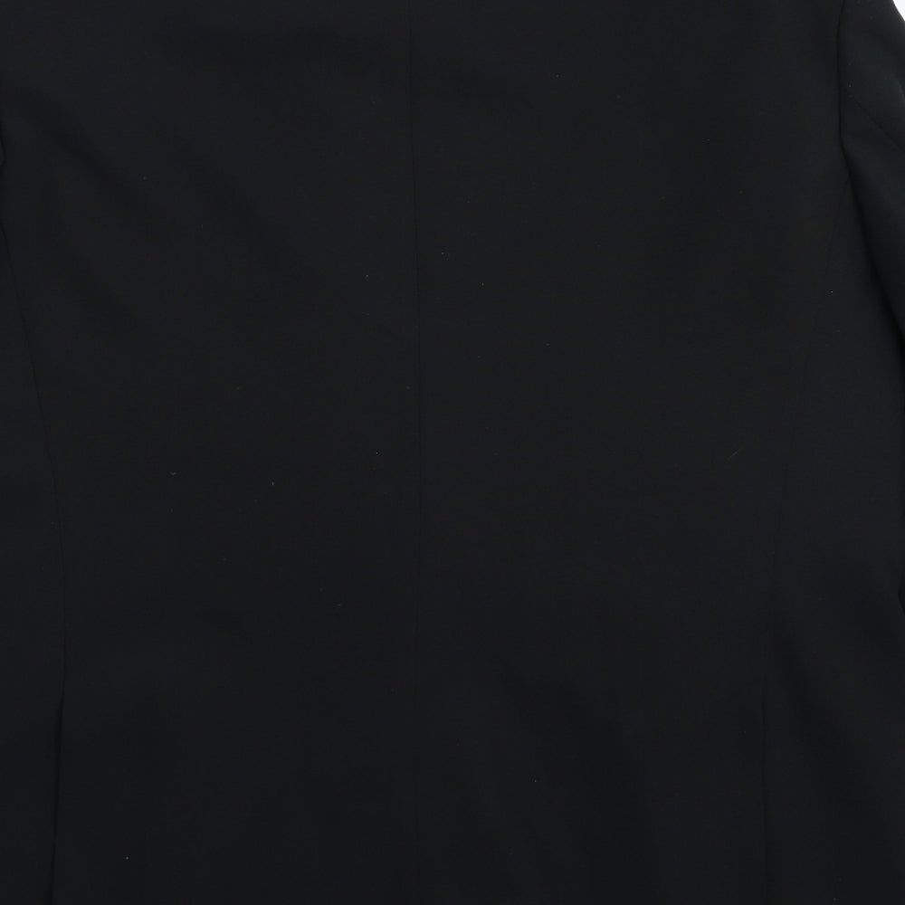 Mens UK Size 42 Greenwoods Regular Black Suit Jacket