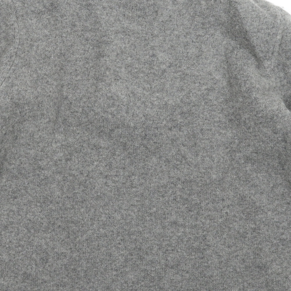 Brand and care label for Hammond women’s grey knit jumper, size M