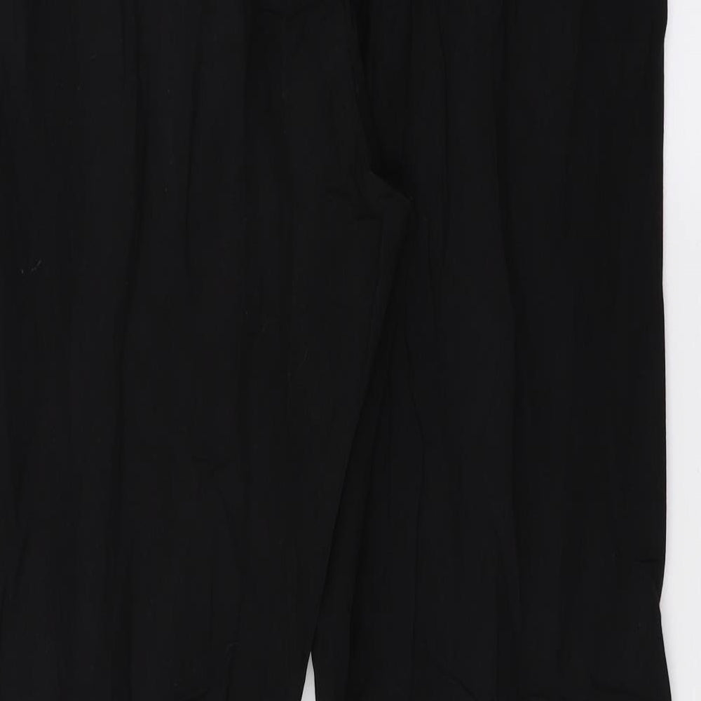 George Womens Black Trousers Size 12 L29 in