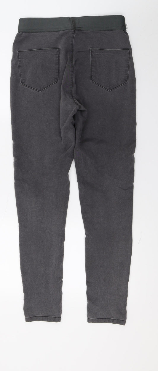 George Womens Grey Denim Jegging Jeans Size 10 L28 in