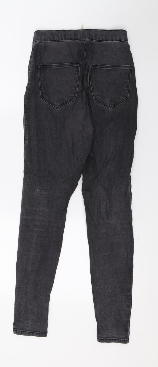 Womens UK Size 26 in Topshop Regular Fit Skinny Grey Jeans