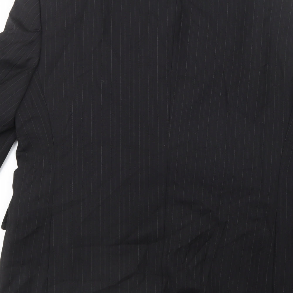 Mens UK Size 40 Marks and Spencer Regular Black Suit Jacket
