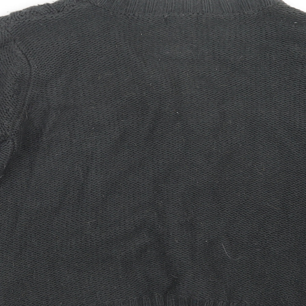 M&Co Womens Grey Knit Cardigan Jumper Size XL