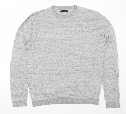 Mens UK Size M ASOS Grey Pullover Jumper