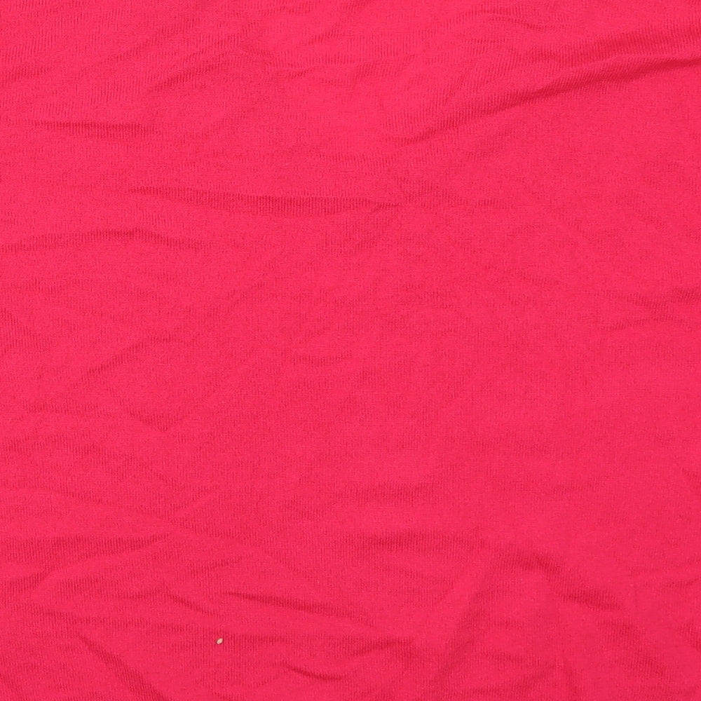 George Womens Pink Basic T-Shirt Size 12