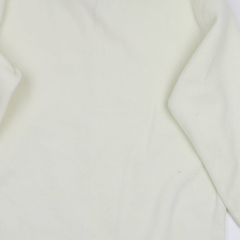 Brand and care label for Roman women’s white jumper, size L