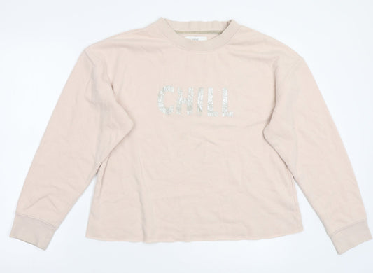 NEXT Womens Pink Pullover Jumper Size M