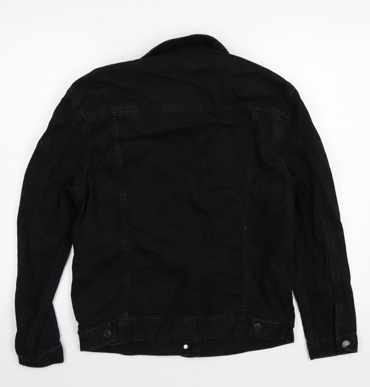 Preworn Womens Black Jacket Coat Size 6