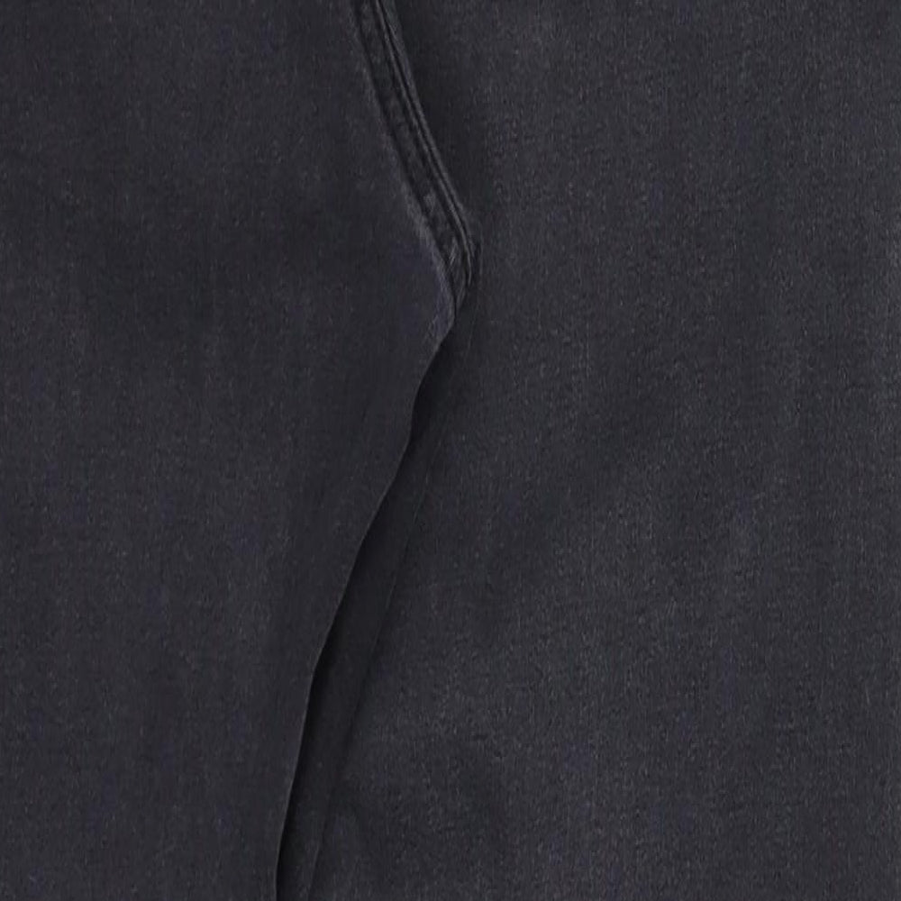 Denim & Co. Womens Grey Denim Jegging Jeans Size 16 L27 in