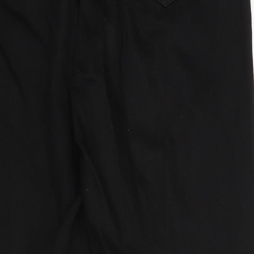 Topshop Womens Black Skinny Jeans Size 26 L26 in